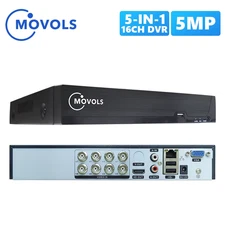 Movols 8CH 5MP H.265 AHD 5 IN1 DVR Digital Video Recorder for CCTV HDMI Video Ou