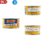 Exquisite 5 Oz Pack of Wild Caught Lump Crab Meat Protein Rich  Fat Free