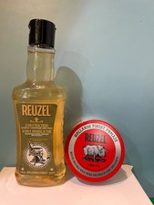 2 Reuzel Water Soluble High Shine Pomade  3 in 1 Tea Tree Shampoo 3.38  11.8oz