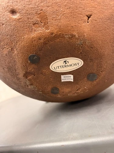 Uttermost Hand-Painted Garden of Moth Orchid Planter, Natural Brown Dish # 60039 - Picture 8 of 9