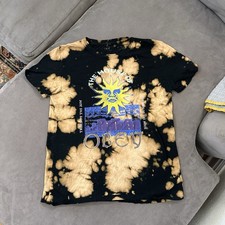 Retro House of Obey Tie Dye Shirt Size Medium Distressed
