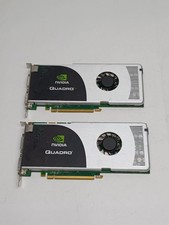 Set of 2 HP NVIDIA Quadro FX 3700 KD506AA 512MB GDDR3 SDRAM PCI Express x16