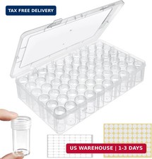 1pack 60 Grids Bead Organizer and Storage Diamond Painting Containers Portable P