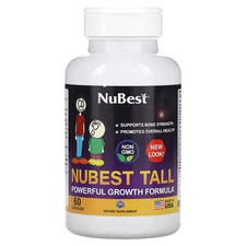 2 X NuBest, Tall, Powerful Growth Formula, 60 Capsules