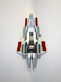 Lego Mace Windu's Jedi Starfighter 7868 Star Wars Clone Wars no Box Ship Only