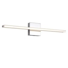 Chrome Bathroom Light Fixtures 24 Inch Bath Wall Lighting IP44 14W Vanity Lam...