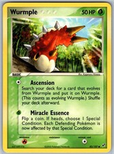 Wurmple Deoxys 82/107 MP-HP Pokémon Card on eBay