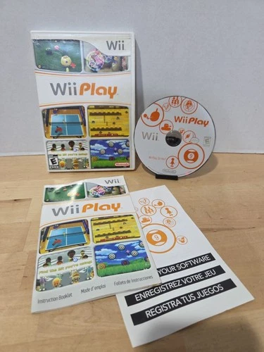 Wii Play Game Complete in Box with Manual Tested