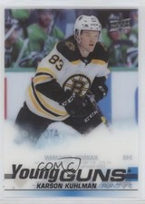 2019-20 Upper Deck Young Guns Clear Cut Karson Kuhlman #248 e9u