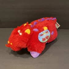 NEW Pillow Pets Pee Wees Fiery Dragon Plush Stuffed Animal 13"
