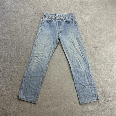 LEVIS 501 Herren Jeans Vintage Hose W32 L30 Made in USA Straight 25317 Blau