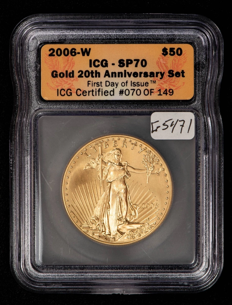 ICG 2006 Grade MS 70 Gold Bullion Coins for sale | eBay
