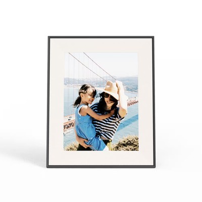 Aura Home - Aura Aspen 12'' Digital Wifi Photo Frame- Carbon with Paper Mat - ...