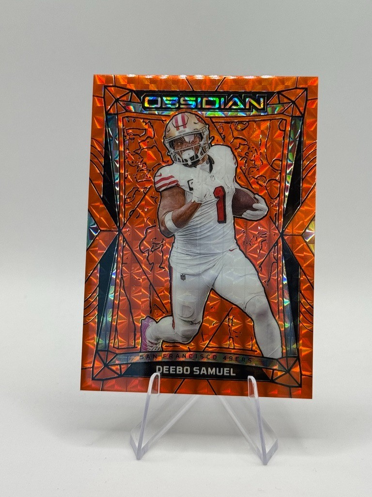 2024 Panini Obsidian - Deebo Samuel #172 Orange Prizm /24