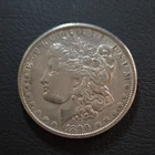 1890-P Morgan Silver Dollar $1 Coin. 90% Silver. 0.77344 ASW. Uncertified