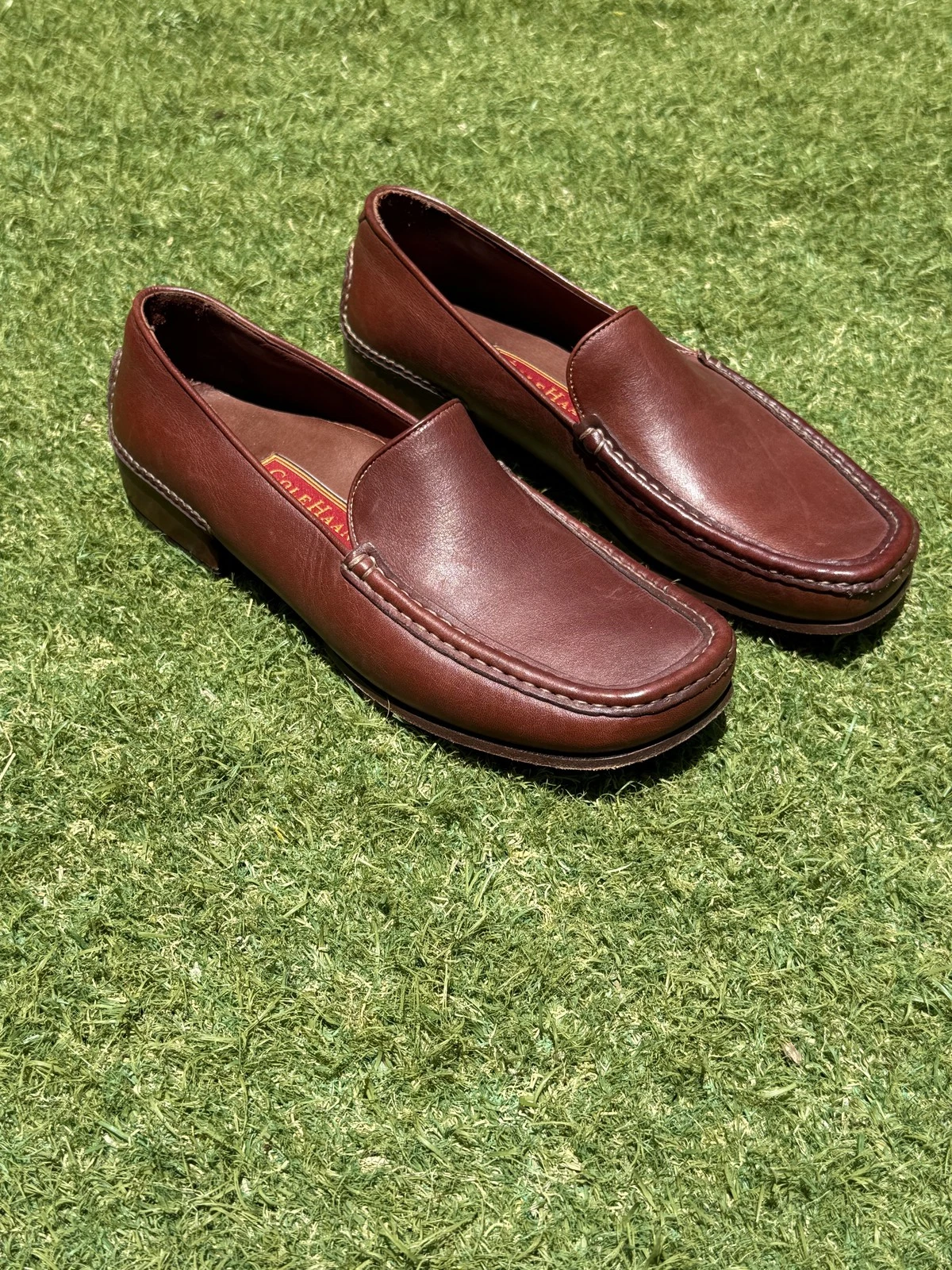 ADIDAS Scarpe Cole Haan Country da uomo taglia 7 5 mocassini in pelle slip on comodi classici