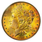 1884-O PCGS MS64 MORGAN $ MONSTER "PQ" BOLD TONED RAINBOW **