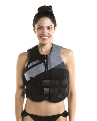 Jobe Schwimmweste Women Neopren Cool Grey Damen Weste SUP Wasserski Jetski Surf