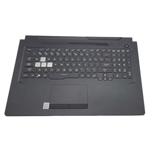 New For Asus TUF Gaming F17 FX706HC FX706HE FX706LI Palmrest Keyboard LED RGB US - Afbeelding 6 van 12