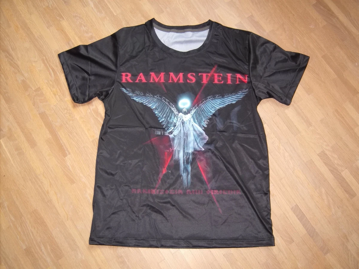 RAMMSTEIN - angel, shirt (synthetic) limited with backprint, original