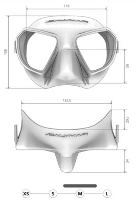 Masque De Plongée Salvimar Noah - Pour Apnée Et Pêche Sous-Marine - Neuf