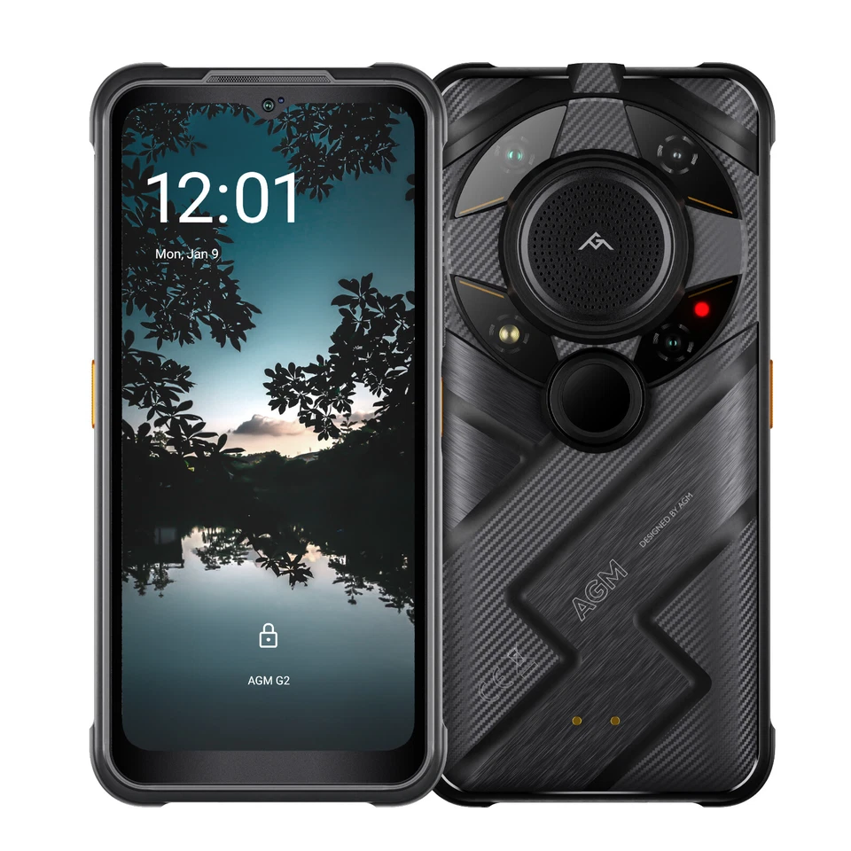 AGM G2 Guardian 5G Ohne Vertrag Handy Outdoor Smartphone 500m Thermal Kamera 12G - Bild 2 von 4