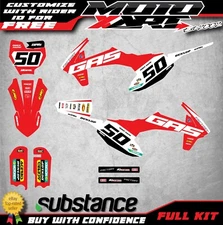 Custom Graphics, full kit fits Gas Gas MC 50 2020 - 2022 SPIRIT STYLE stickers 