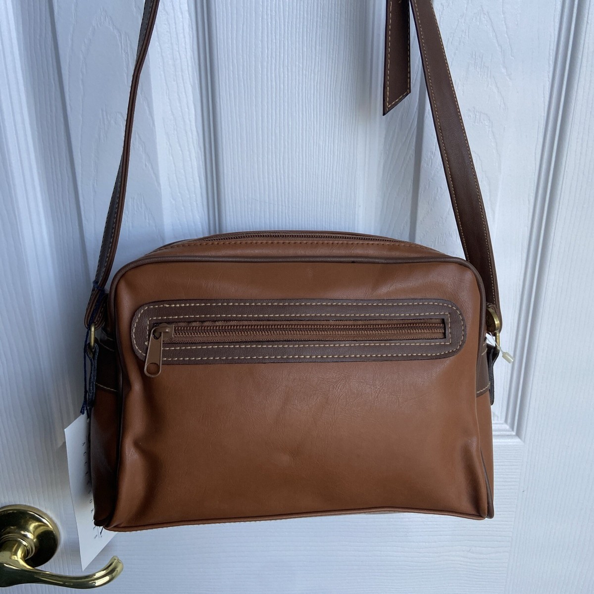 J.G. Hook Brown Leather Shoulder Crossbody Retro Purse Bag Brass Emblem Loop | eBay J.G. Hook Brown Leather Shoulder Crossbody Retro Purse Bag Brass Emblem Loop | eBay