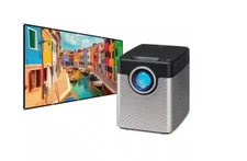 GPX 1280 x 720 All In One Movie + LED Projector & Screen Kit w/120" Screen New