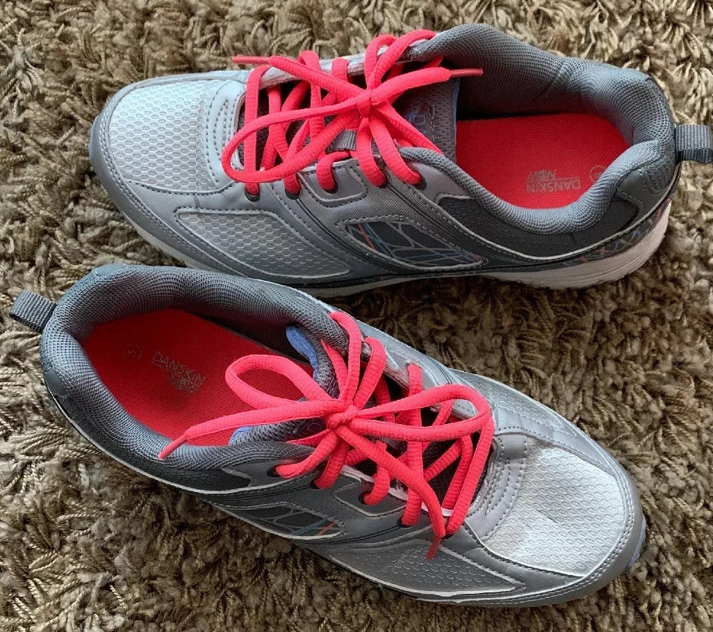Danskin Now Sneakers Womens Size 5 Gray Silver Multi Running Shoes Workout  | eBay