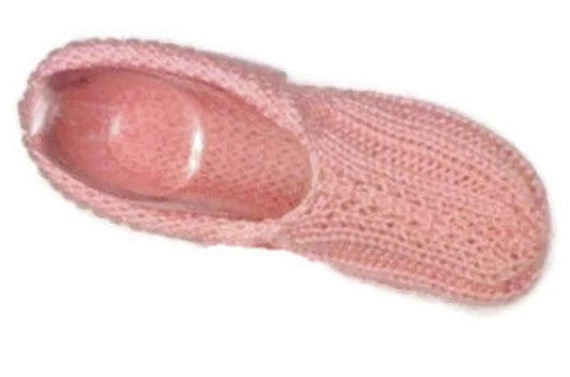 Slippers Knitting Printed Pattern Unisex Versatile Knitting Shoes - Image 4 of 4