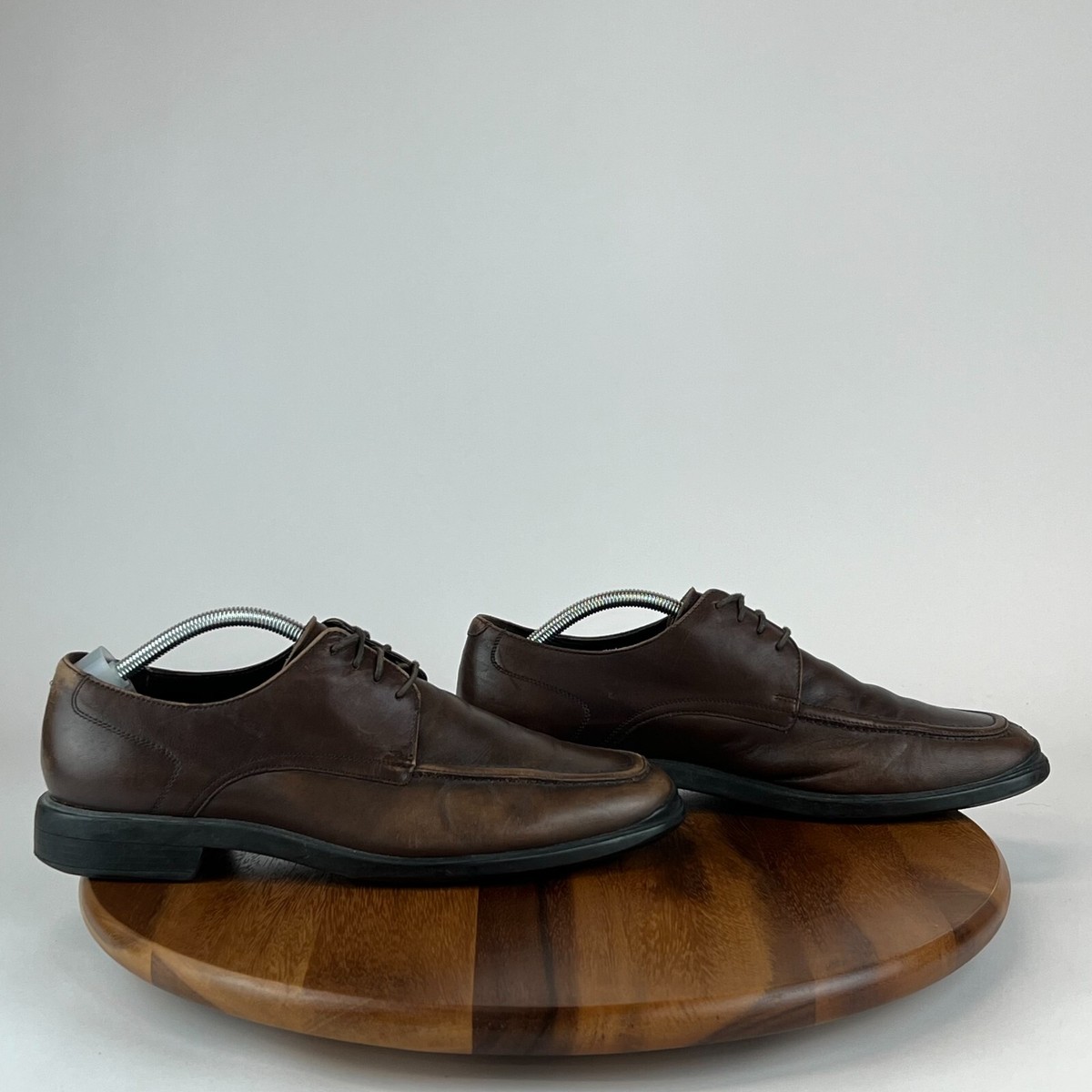 Mens Cole Haan NikeAir Styler Brown Leather Split Toe Derby  display picture 1