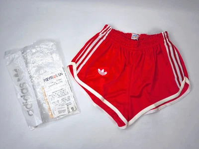 adidas Glanz Shorts 80`s Nylon Gr. 48 (D5) M Sporthose Ventex vintage sprinter - Bild 1 von 4