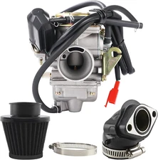 GY6 150 cc Carburetor PD24J Carb for 4-Stroke GY6 125cc 150cc ATV Go Karts Scoot