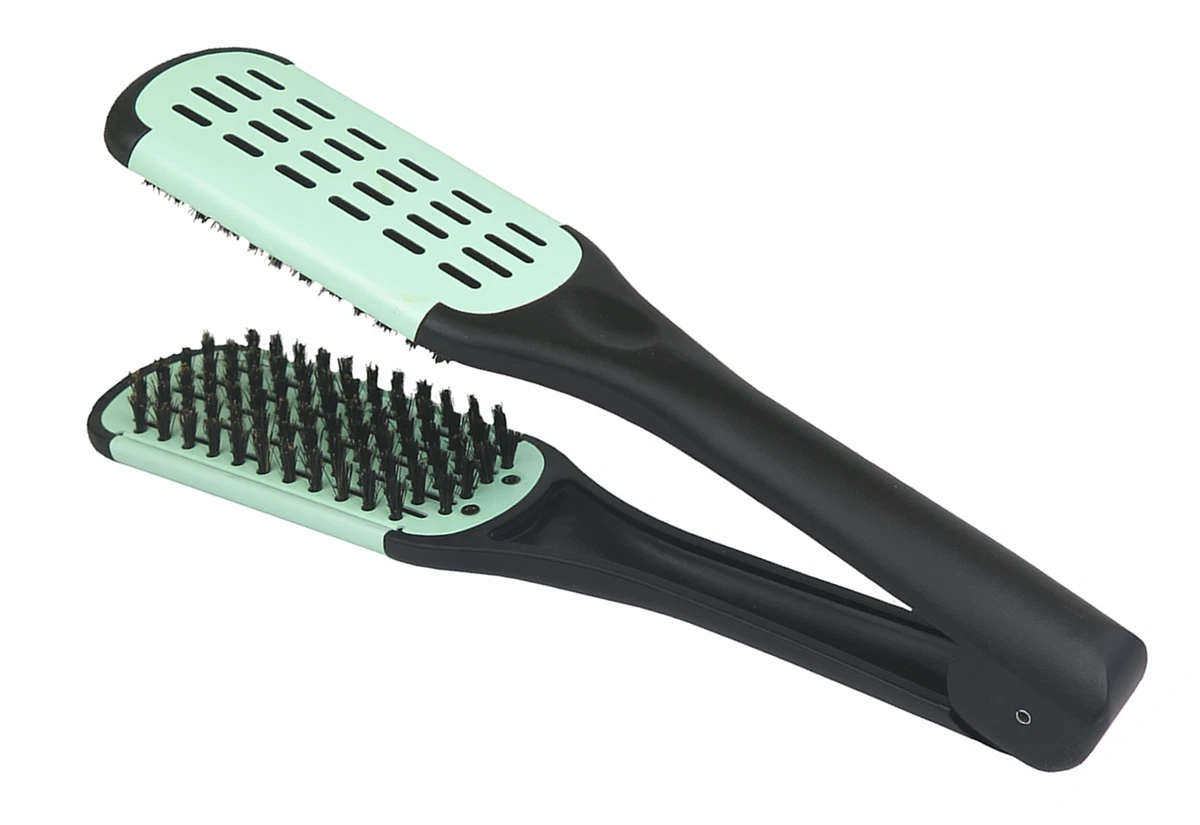 Hair straightening brush clearance ebay