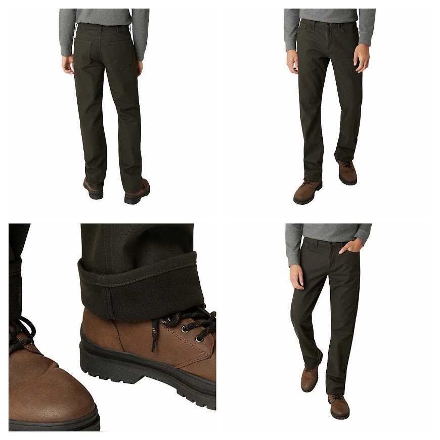 Pantalón Calentador De Lana Para Hombre Con Bragueta | Cuotas Sin Interés