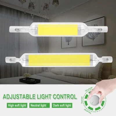 MARKENLOS R7s Bombilla LED 78/118mm 5/10W 220V Regulable Barra Halógena Repuesto para Inundador