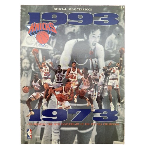 2024 - 2025 NEW YORK KNICKS YEARBOOK NBA BASKETBALL PROGRAM N.Y.
