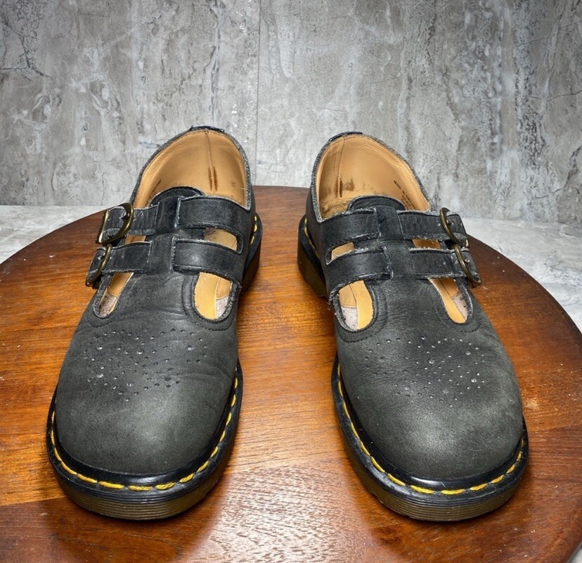 Vintage Dr. Martens 8065 Mary Jane Made In England Womens 8