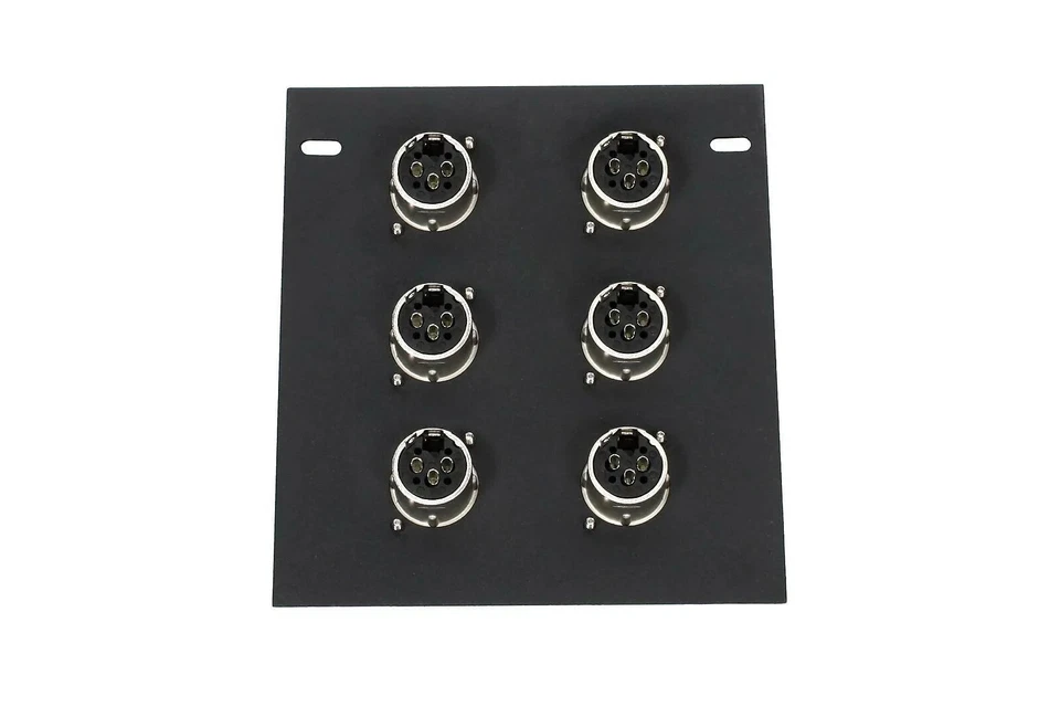 4 EC Stage Floor Box w/6 XLR Mic Connectors & 2 Conductor Shielded Wire 1000 ft - Image 4 of 4