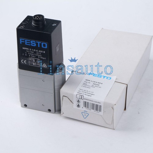 EIN NEUER Festo MPPE-3-1/8-6-420-B 161164 Elektro Proportional - Bild 2 von 7