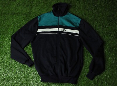 PUMA mens VINTAGE CASUAL 80'S RARE TRACK TOP JACKET ORIGINAL SIZE 6