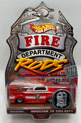 Hot Wheels Dairy Delivery Fire Rods Series 2 Houston, TX