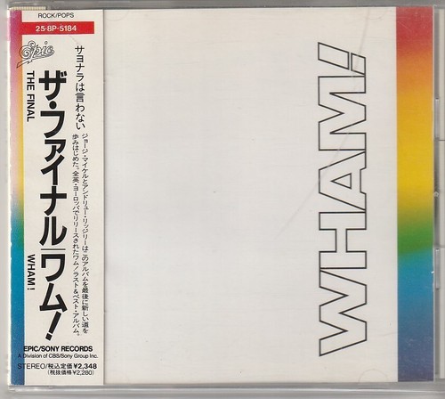 Wham! – The Final  Japan CD w/obi 25・8P-5184 - Picture 1 of 2