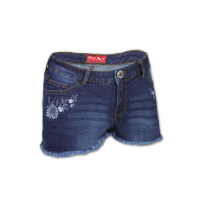 Ladies Denim Shorts Stretchy Distressed Hot Pants Designer Half Pants | eBay