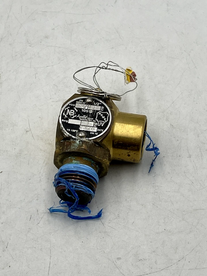 Apollo Valves 1-512-B30  1/2" Inlet, 1/2" Outlet, ASME Safety Valve 30 Max psi, - Image 4 of 4