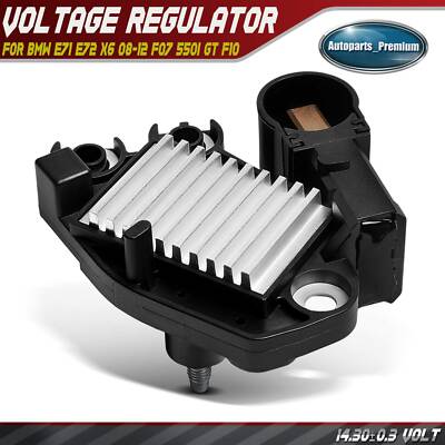Alternator Voltage Regulator for BMW E71 E72 X6 08-12 F07 550i GT F10 14.30±0.3V
