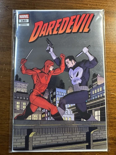 Daredevil #183 Hawthorne Silver Foil Only 900 Printed Punisher Whatnot Minty