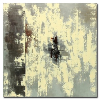 Acryl Bild Gemälde Modern Landschaft Abstrakt Sand Struktur Handgemalt ORIGINAL