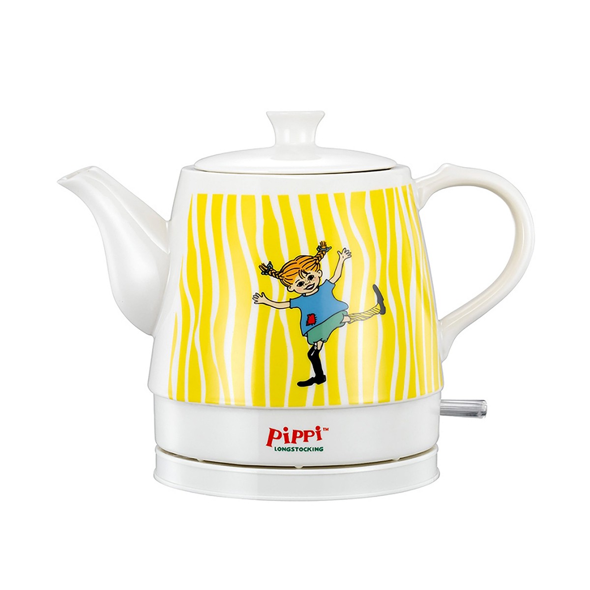 Bouilloire céramique 0.8L 1750W compacte Happy Pippi sans plastique